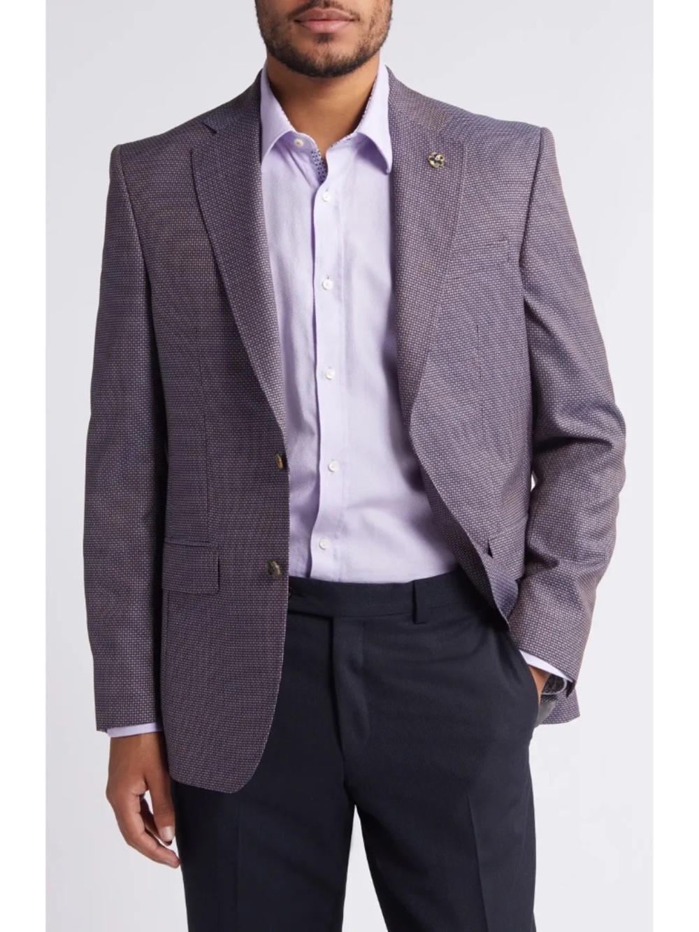 Ted Baker London Jay Micro Neat Wool Sport Coat - size 42